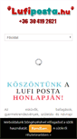 Mobile Screenshot of lufiposta.hu